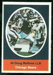 1972 Sunoco Stamps      089      Doug Buffone DP